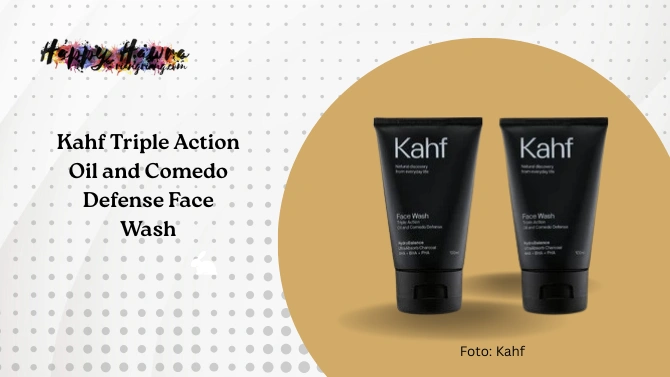 Kahf Triple Action Oil and Comedo Defense Face Wash