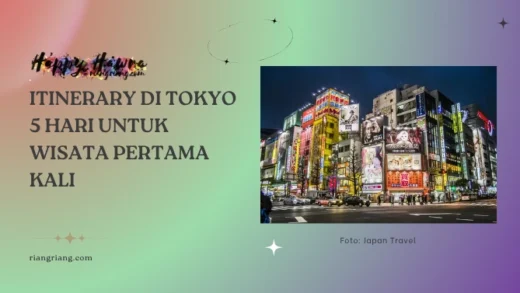 itinerary di Tokyo